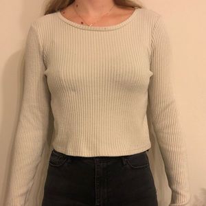 Cropped long sleeve